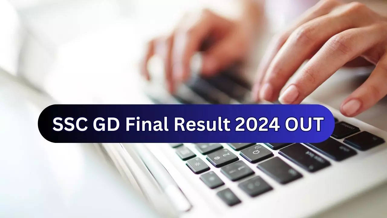 SSC GD Final Result 2024 OUT