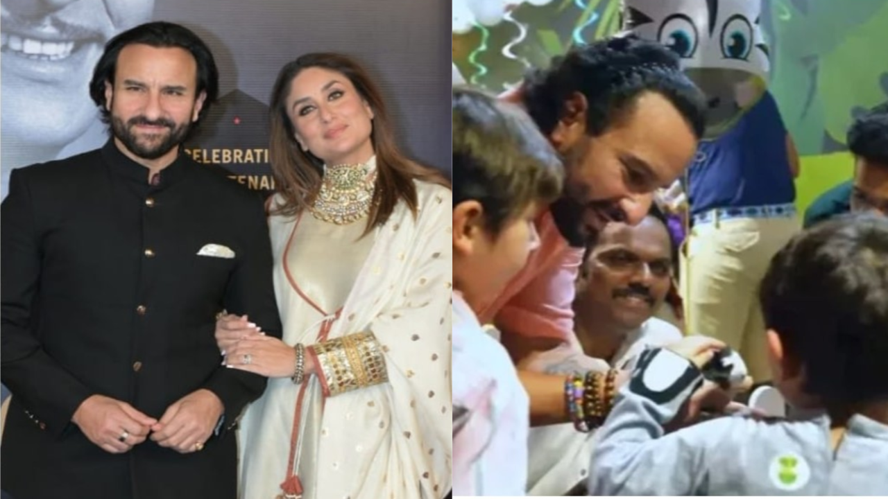 Kareena Kapoor, Saif Ali Khan Root For Jeh As They Attend His School's Annual Day Function. Can You Spot Hardik Pandya?