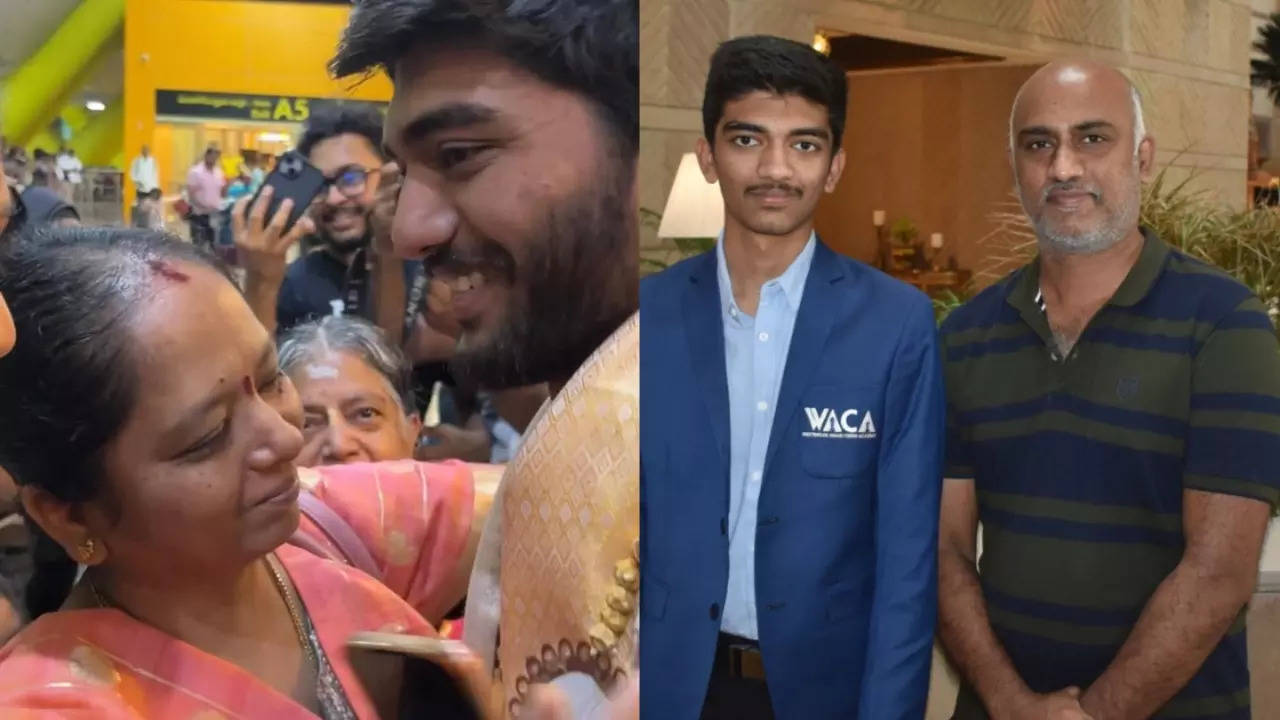 Meet D Gukesh's Parents Rajnikanth And Padma- The Pillars Behind Chess World Champion's Success