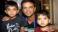 After Samit Rahul Dravid, his younger son Anvay performed strongly for Karnataka by scoring his first century.