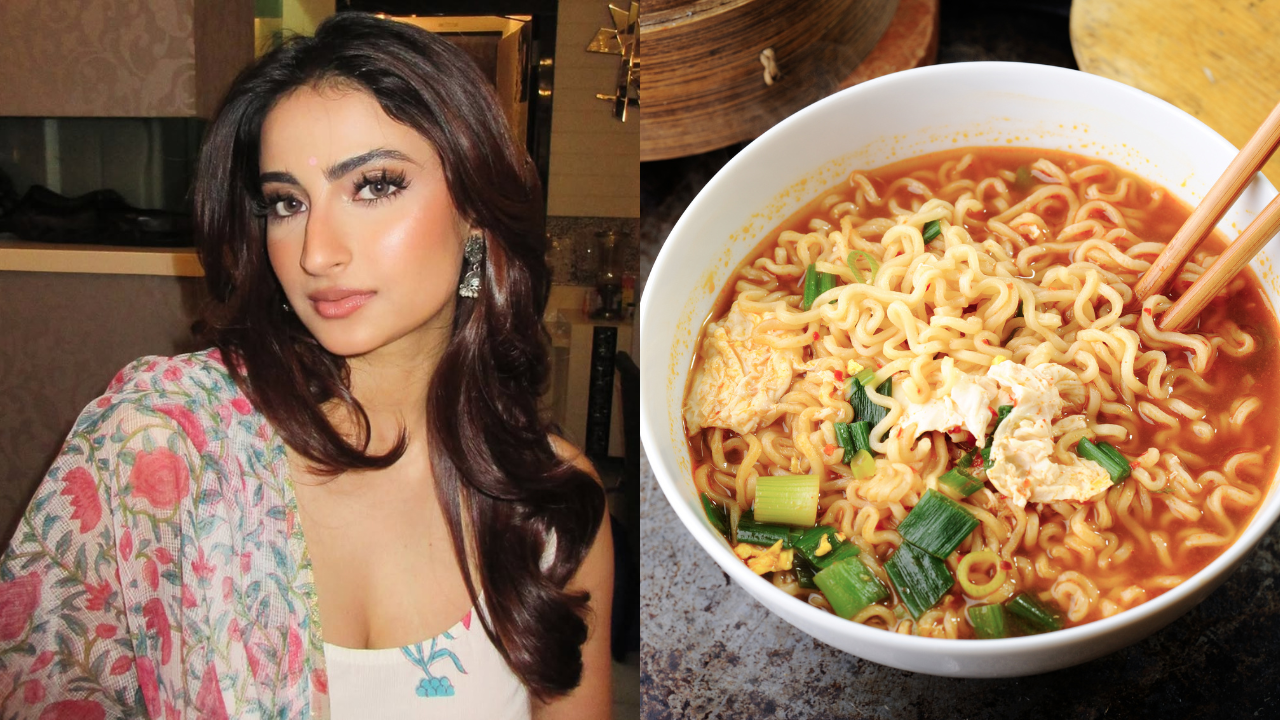 Palak Tiwari enjoys instant ramen noodles