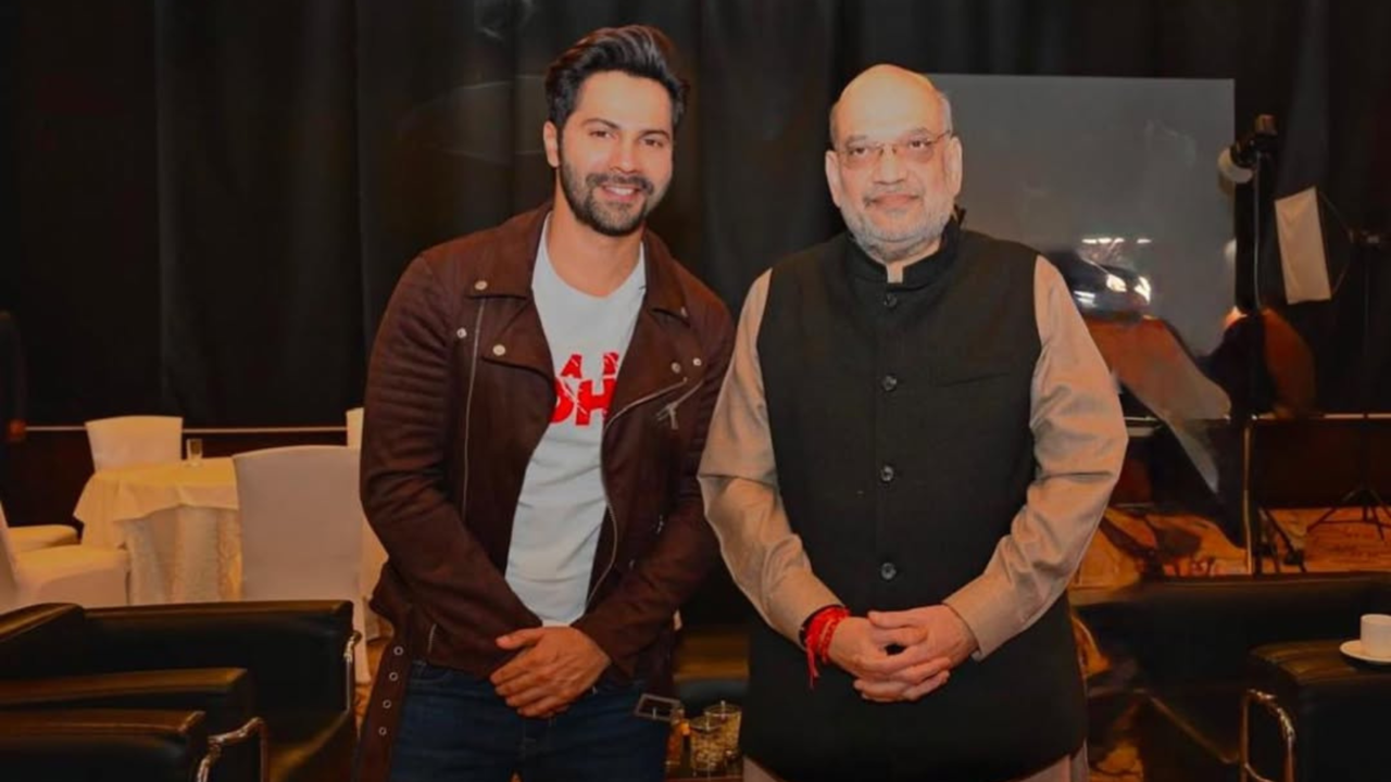 Varun Dhawan Meets Home Minister Amit Shah Ahead Of Baby John Release, Calls It 'Absolute Pleasure'