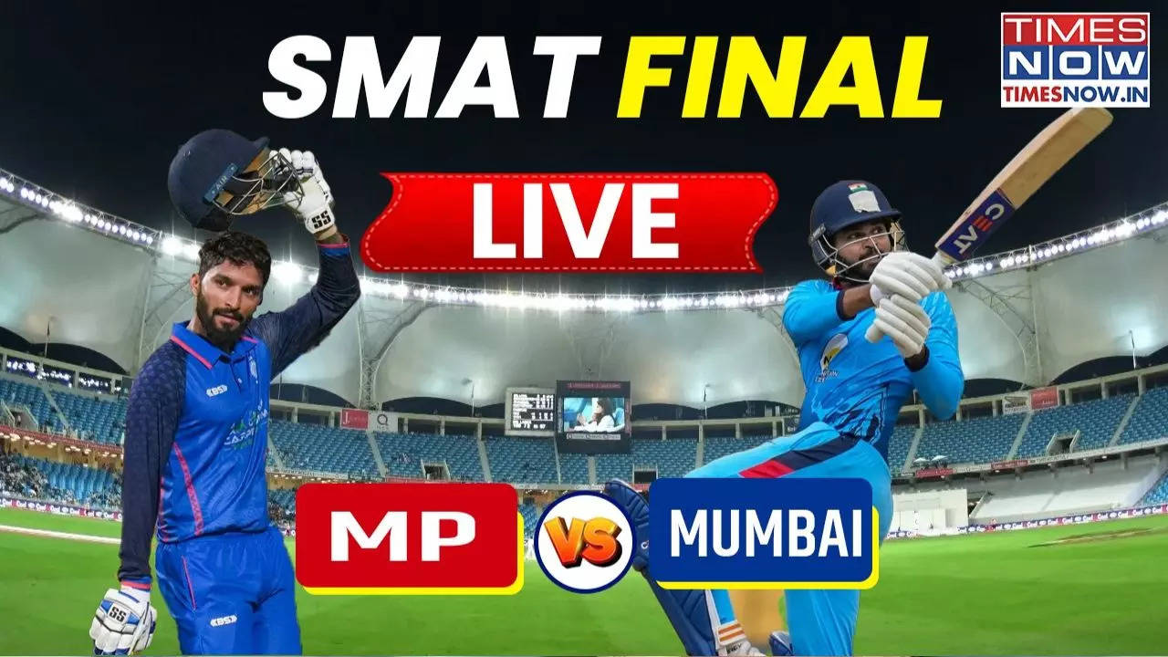 Mumbai vs Madhya Pradesh LIVE SMAT Final Shivam Shukla Run Out For 1 MP Eight Down