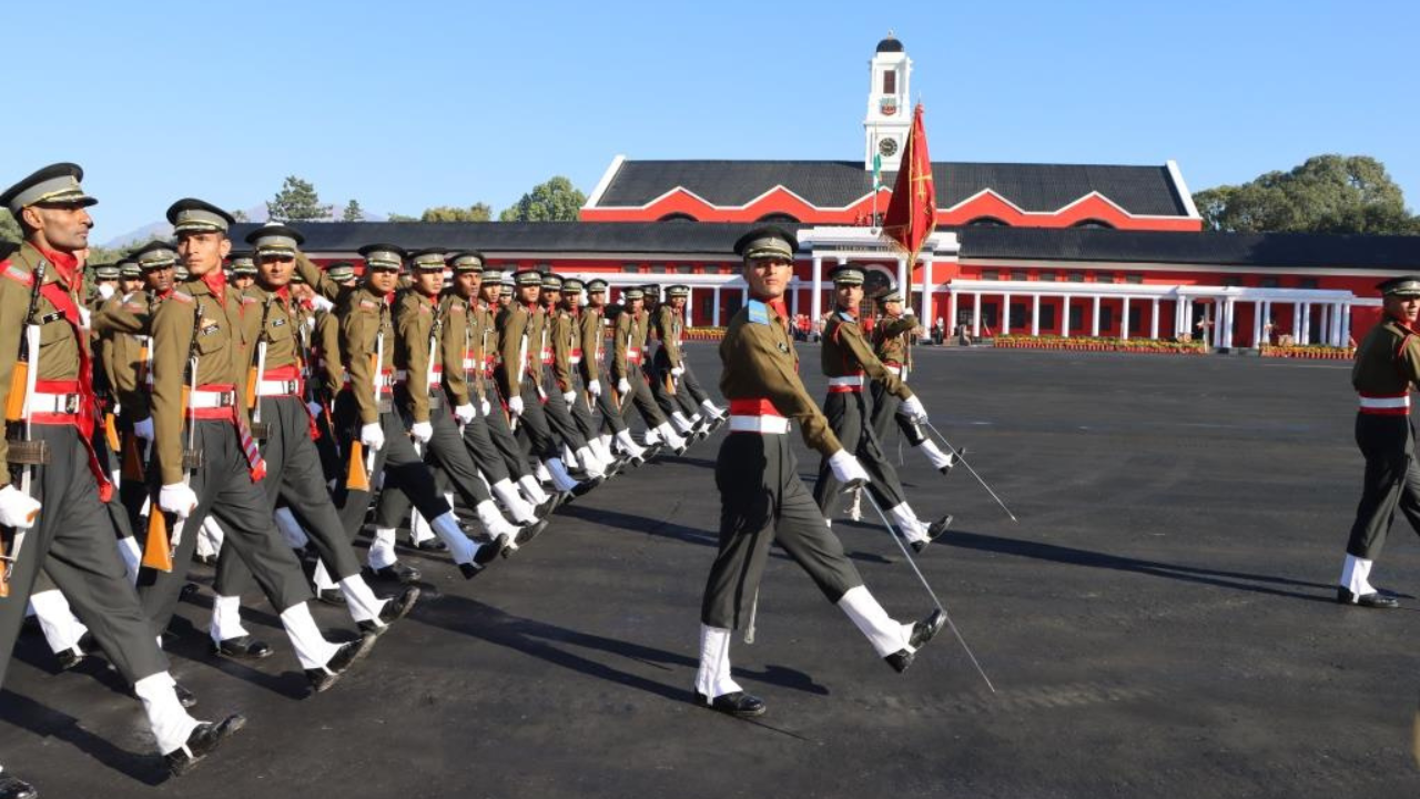 IMA's 155th passing out parade