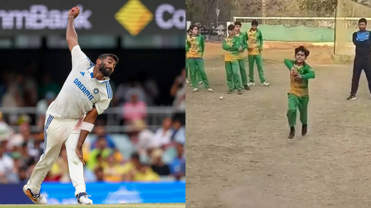 Pakistan Kid Imitates Jasprit Bumrah's Bowling Action, Video Goes Viral: Watch