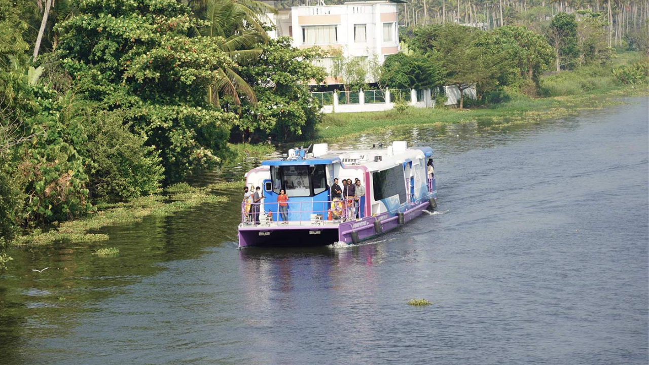 Kochi water metro (Credits: Official Website)