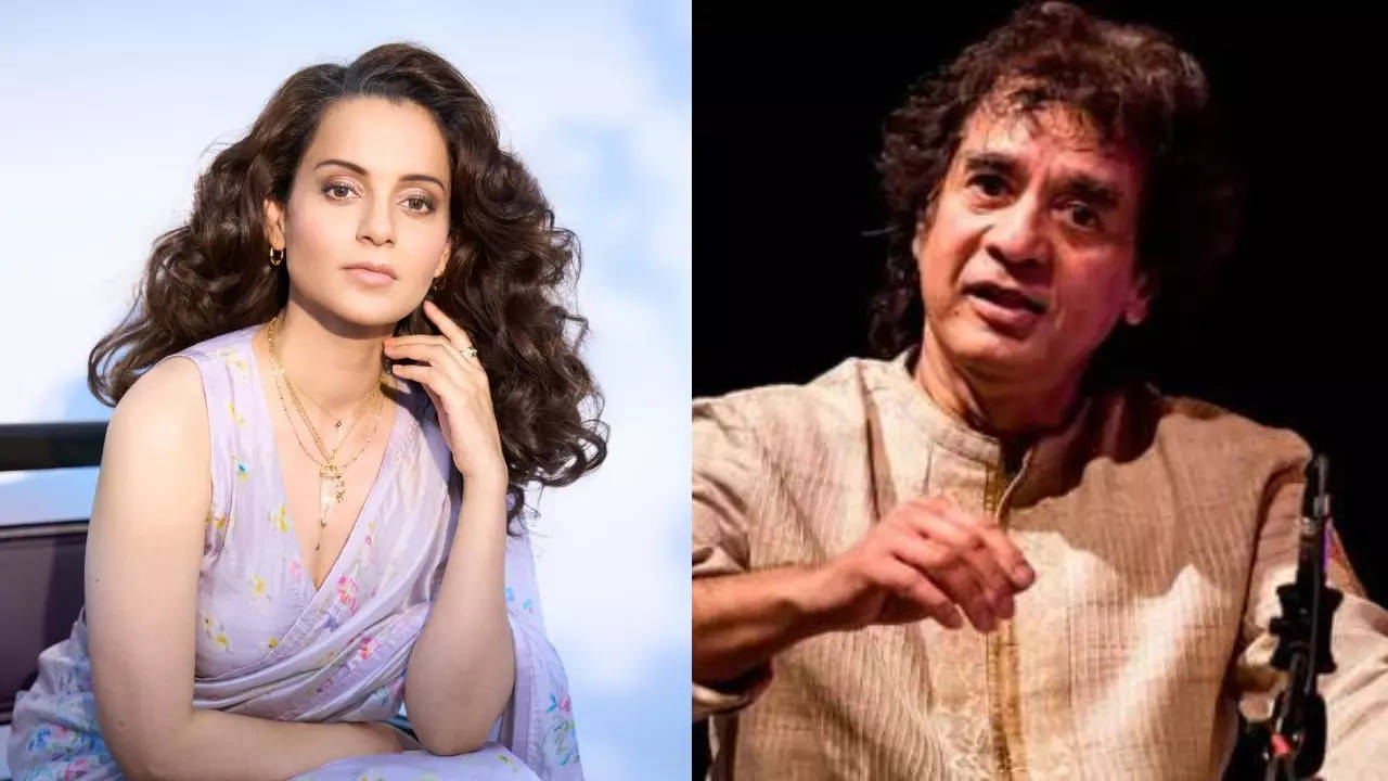 Kangana Ranaut Remembers Ustaad Zakir Hussain's Golden Words On Lord Shiva, Ganga. Writes 'You Made India Richer'