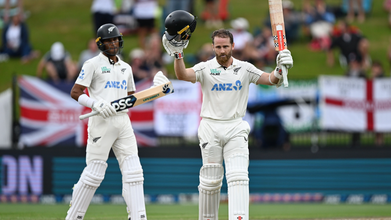 Kane Williamson Test Century 2024 England aP