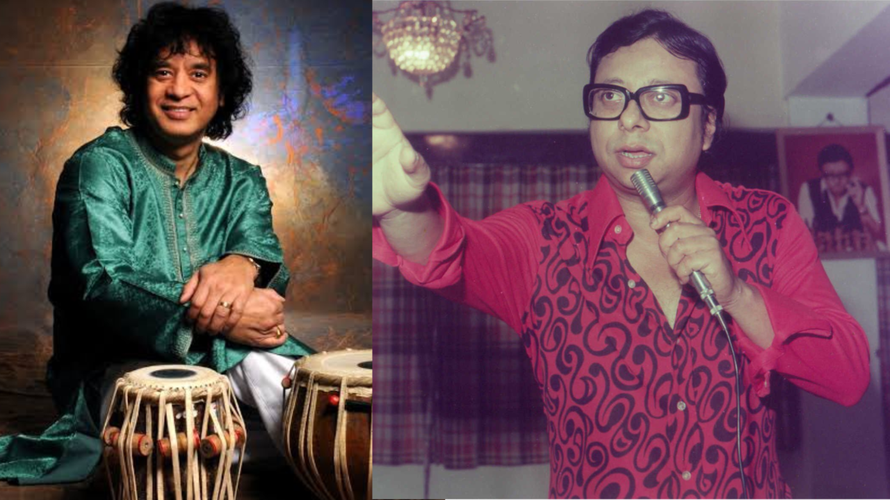 When Zakir Hussain Played RD Burman In Lata Mangeshkar, Asha Bhosle's Biopic Saaz