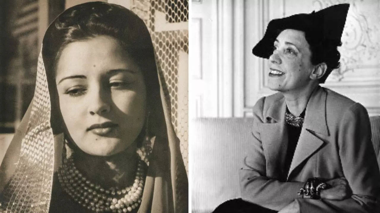 Princess Karam of Kapurthala and Elsa Schiaparelli