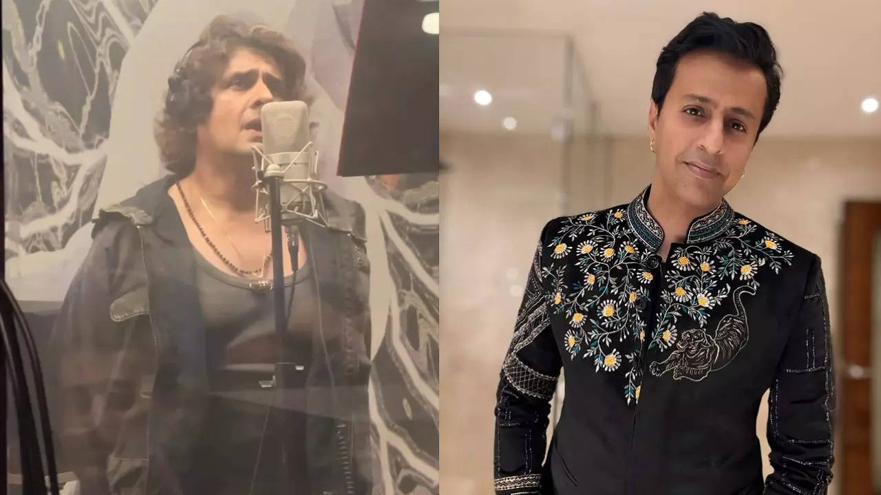 Sonu Nigam IMPRESSES Salim Merchant During Song Recording. Latter Goes 'One Word - Perfection'