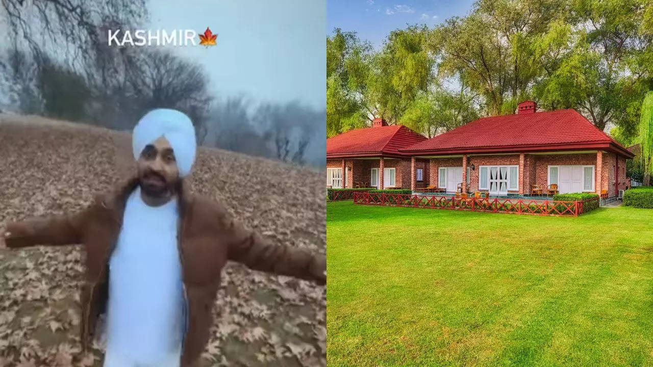 This Is Where Diljit Stayed On His Kashmir Layover!