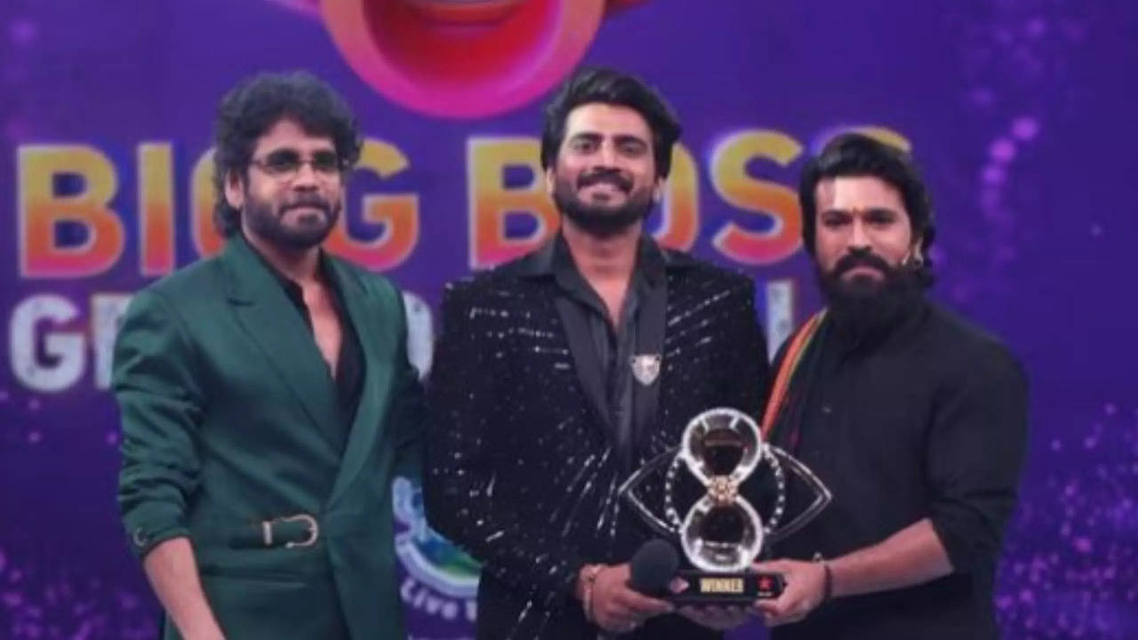 Bigg Boss Telugu 8 Winner: Nikhil Maliyakkal Lifts Trophy, Rs 55 Lakh Cash Prize