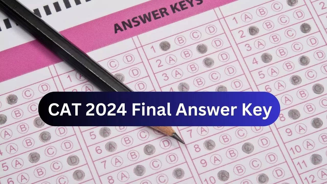 CAT 2024 Final Answer Key