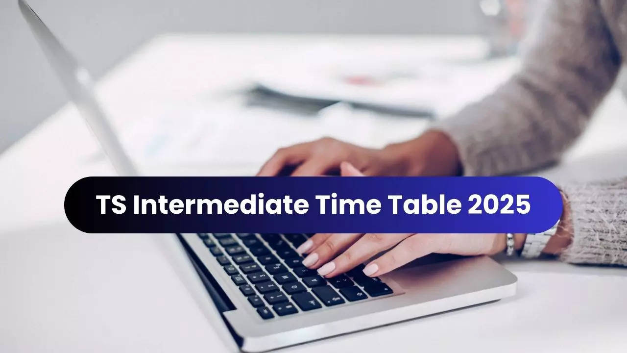 TS Intermediate Time Table 2025