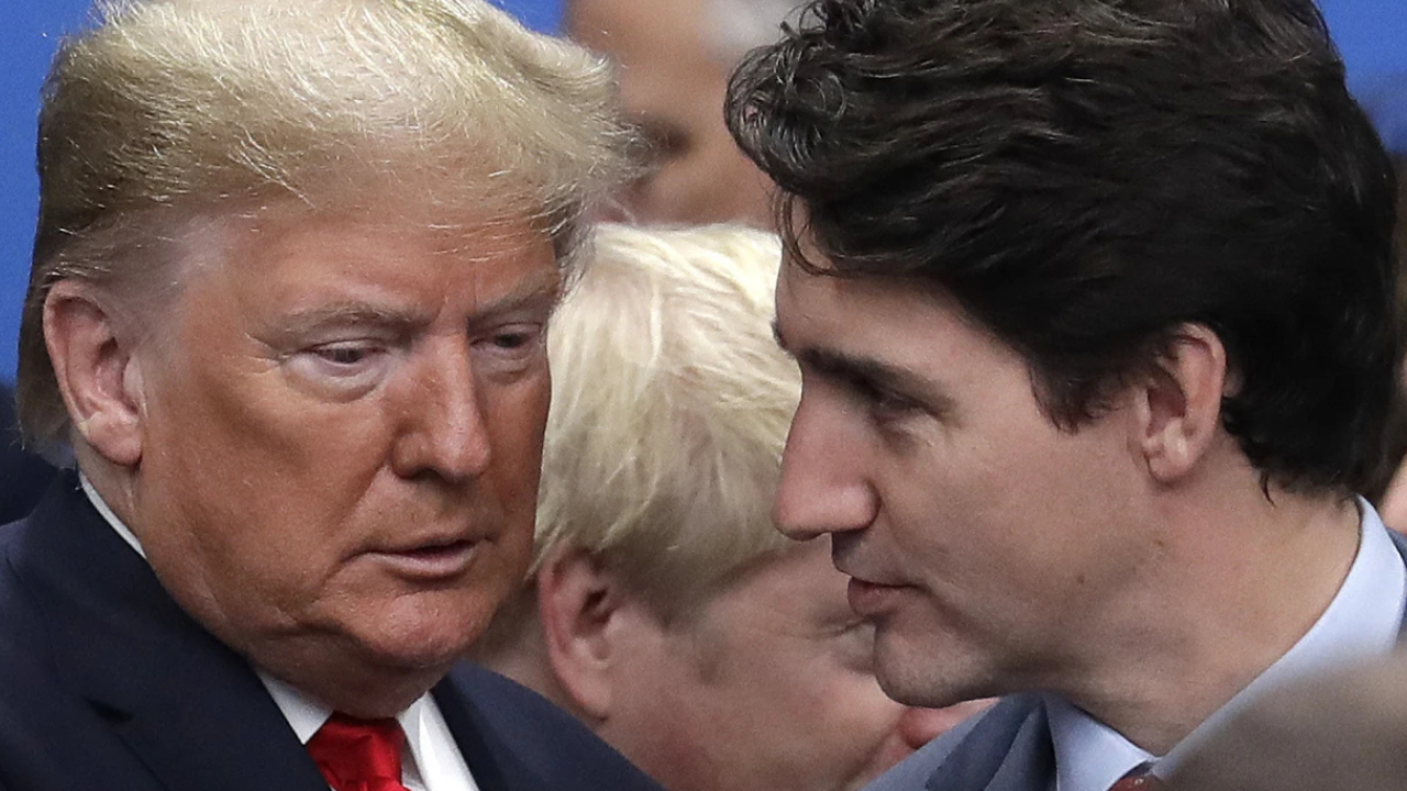 Donald Trump and Justin Trudeau