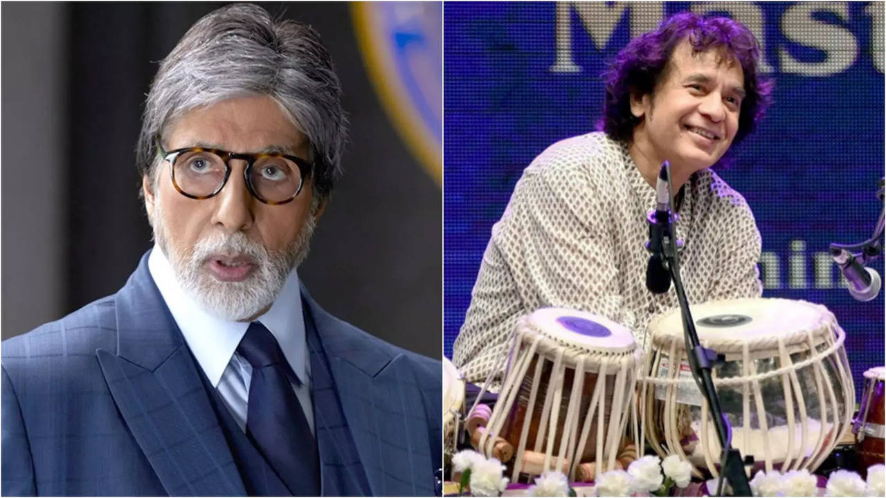 Amitabh Bachchan Remembers Ustad Zakir Hussain As 'Pleasant Memory': Still Not Able To Digest The Loss