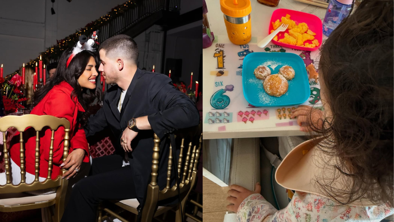 Priyanka Chopra Is Nick Jonas' Santa, Malti Bakes Cookies. Here's How They Soaked In Christmas Spirit