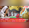 Katrina Kaif turns spiritual visits Shirdis Sai Baba temple with mother-in-law video goes viral