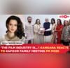 The film industry is like an orphan Kangana Ranaut reacts to the Kapoor family meeting PM Modi