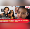 Netizens slam Ekta Kapoors horsey comment on Radhika Apte in throwback video trolls call her tasteless