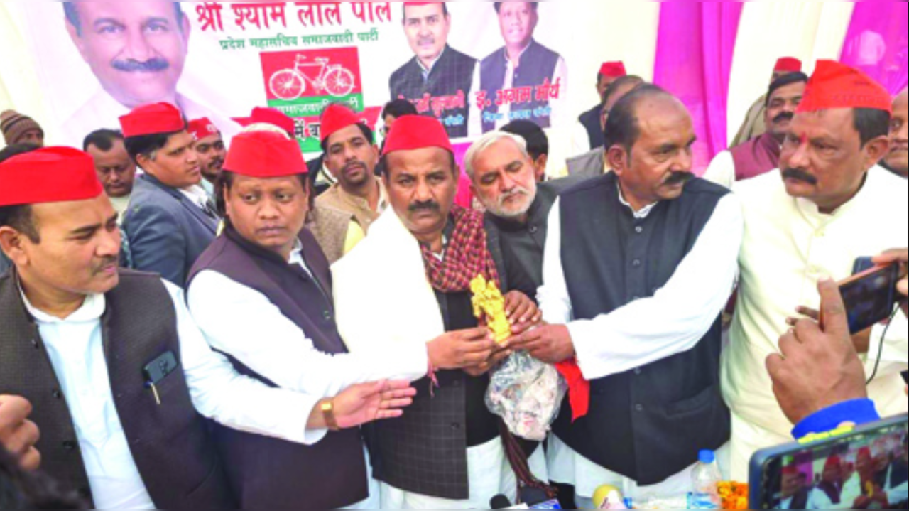 Uttar Pradesh Samajwadi Party (SP) chief Shyam Lal Pal