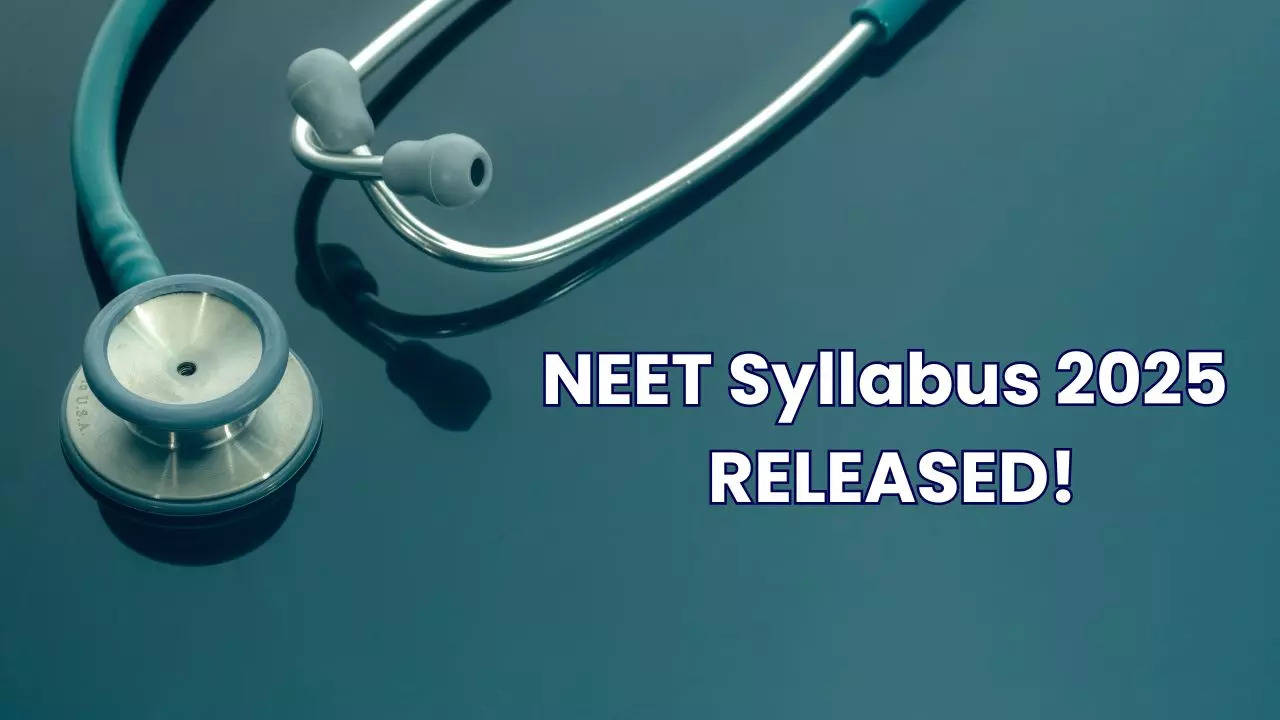 NEET Syllabus 2025 RELEASED!