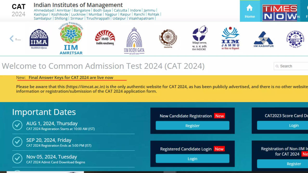 CAT Final Answer Key 2024 Released on iimcat.ac.in, How to Calculate Scores