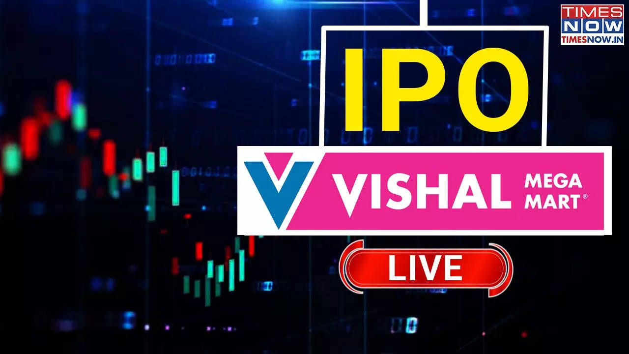 Vishal Mega Mart Share Price Live Shares Listed At 41 Premium On Market Debut - Live Updates