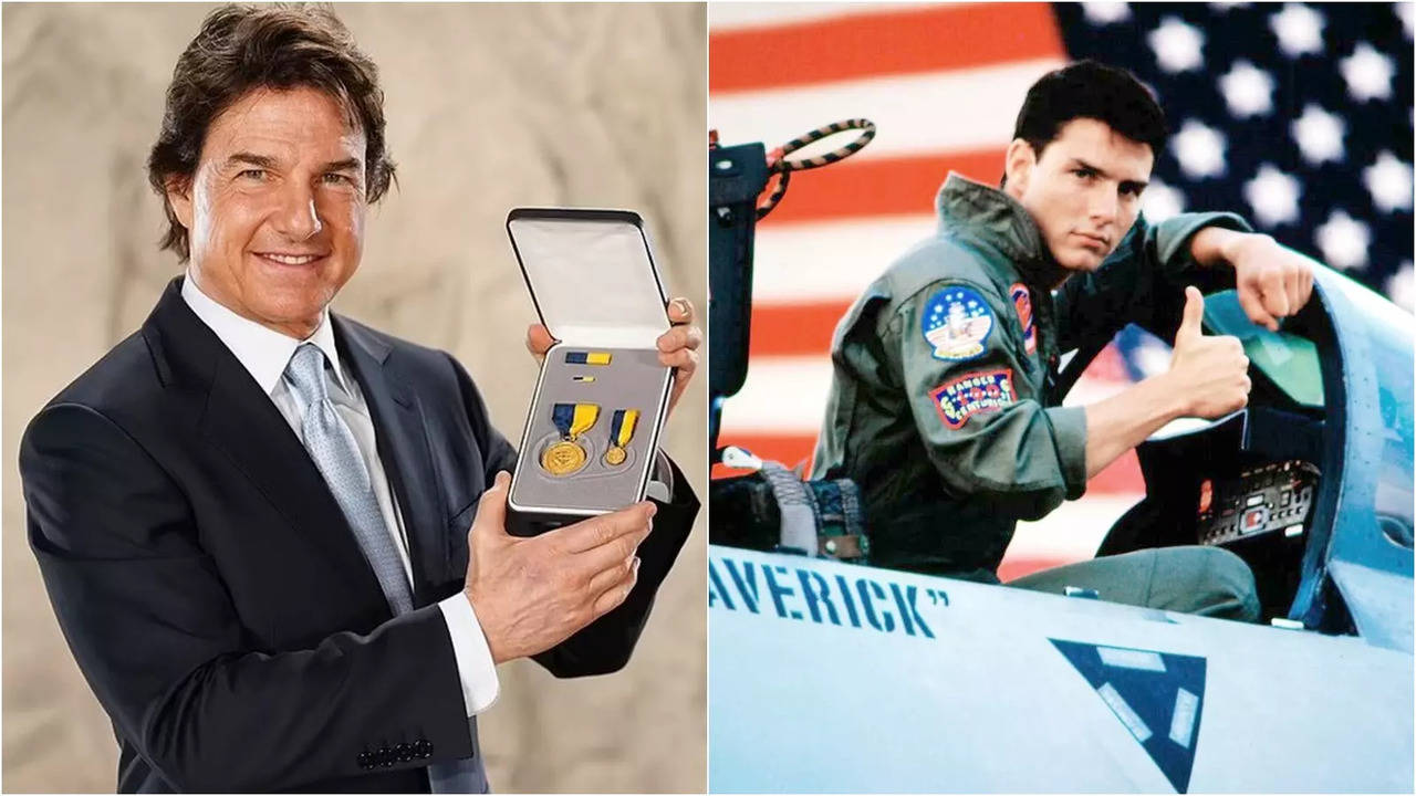 Top Gun, Mission Impossible Gets Tom Cruise US Navy's Highest Civilian Award