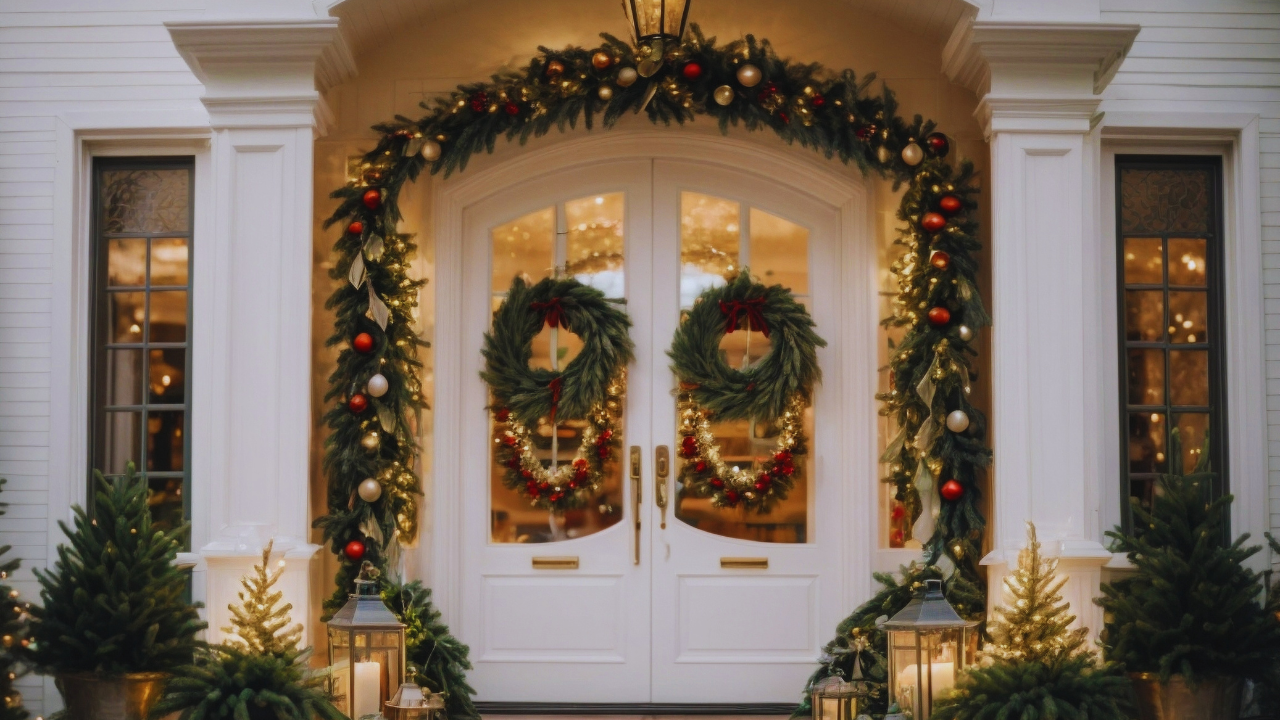 Christmas 2024: 8 Creative Ideas To Decorate Your Home Entrance