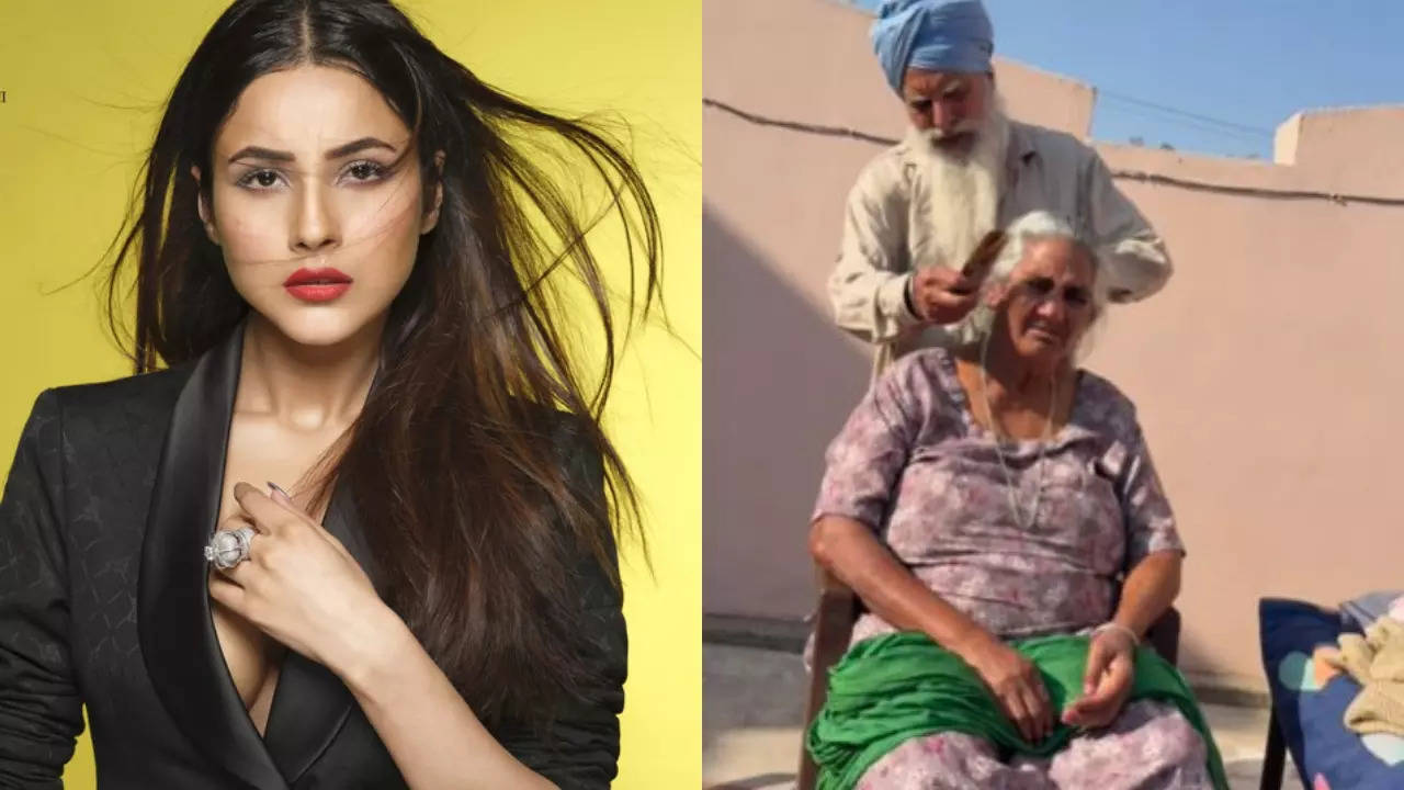 Shehnaaz Gill Shares Heartwarming Video Of Her Grandparents’ ‘Golden Bond’ - Watch