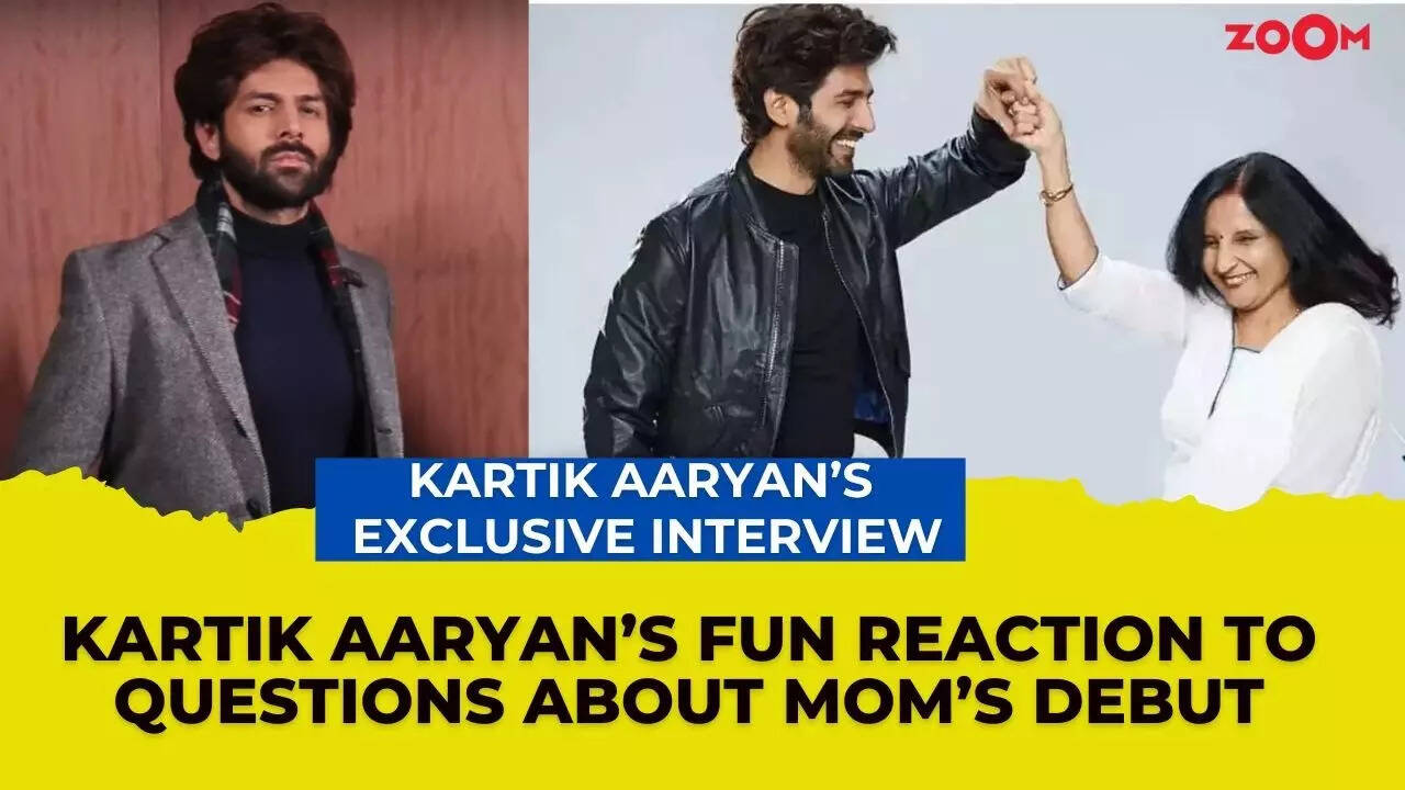 Kartik Aaryan's EPIC reaction when asked about his mother's Bollywood debut: 'Unki bas baatein...'