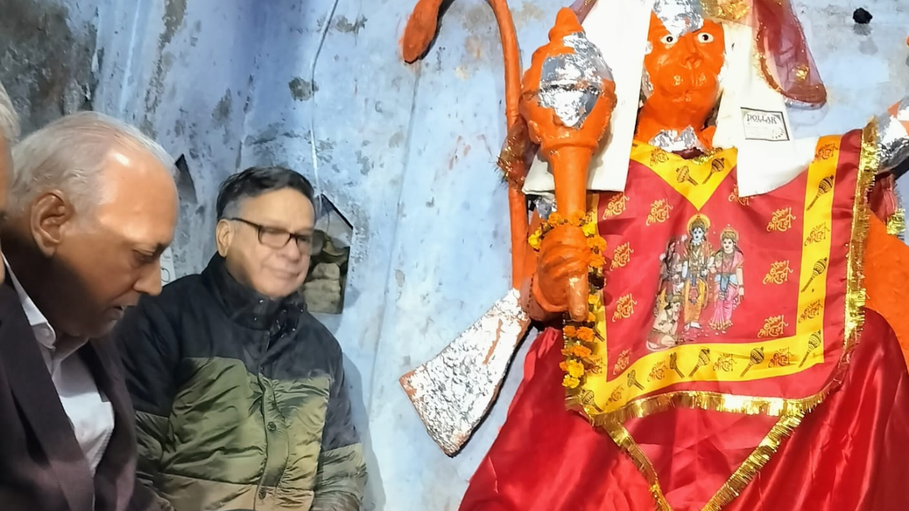 Vineet Goyal, offering prayers at Shiva temple in Sambhal - that was opened after 46 years