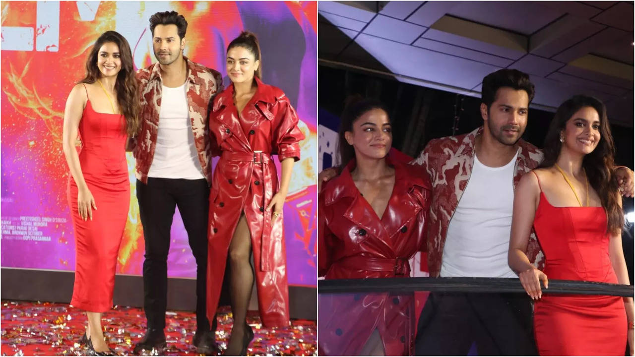 Keerthy Suresh Makes First Public Appearance After Wedding, Joins Varun Dhawan At Baby John Christmas Bash