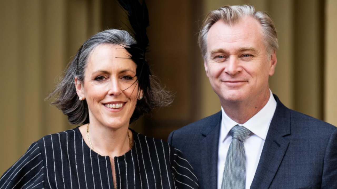 Christopher Nolan Gets Knighted By The King In Buckingham Palace While His Wife- Emma Thomas Receives Damehood