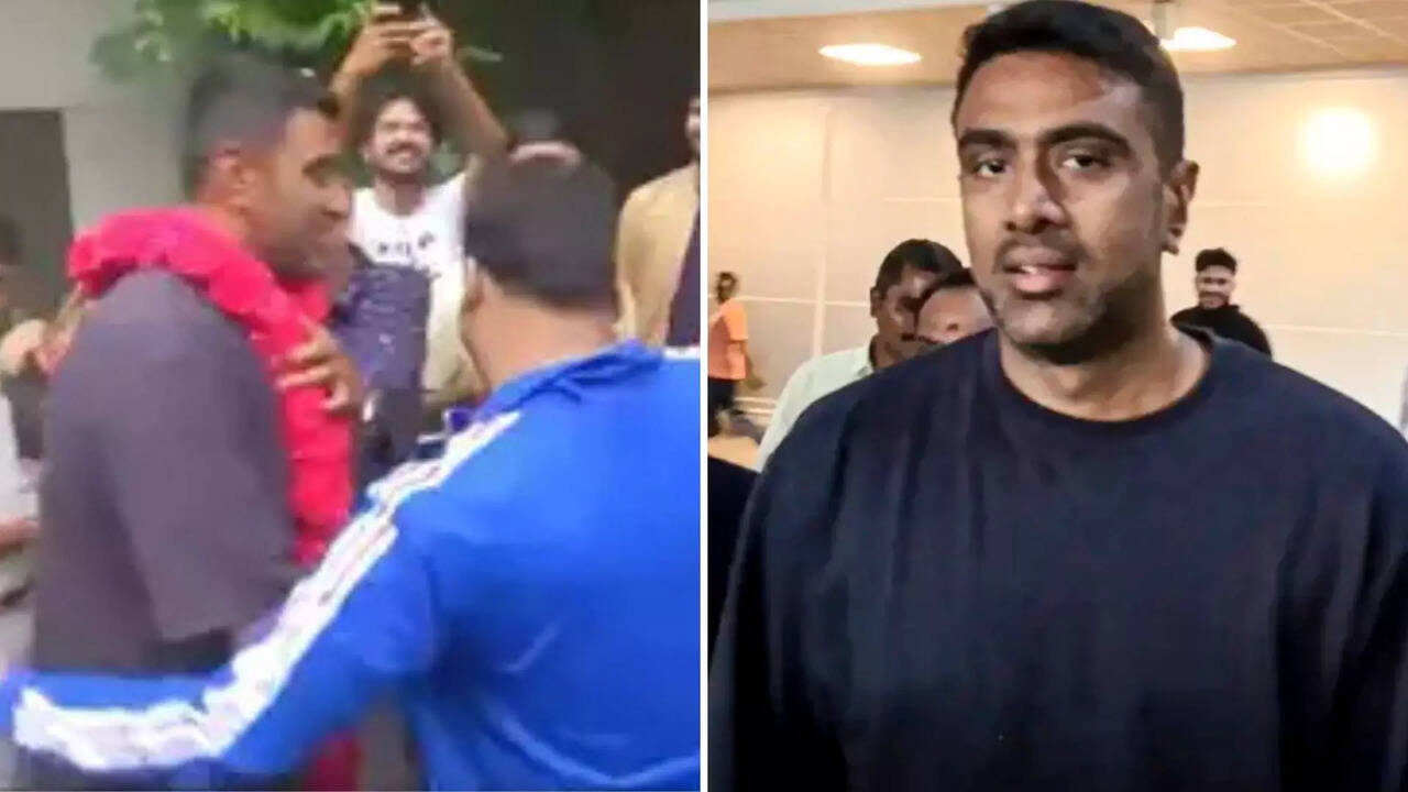  சென்னை திரும்பிய அஸ்வினுக்கு மேளதாளத்துடன் உற்சாக வரவேற்பு! 