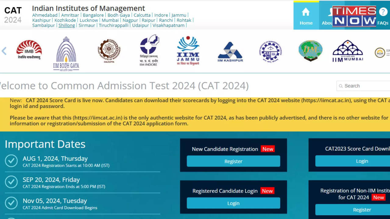 CAT Result 2024 Released, Link Active on iimcat.ac.in