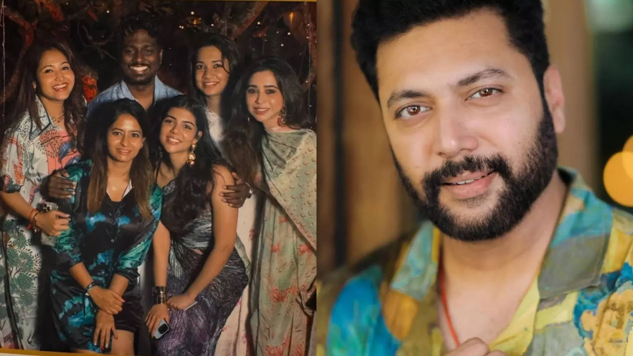 Aarti Ravi Attends Keerthy Suresh's Wedding, Marking First Public Appearance After Split With Jayam Ravi