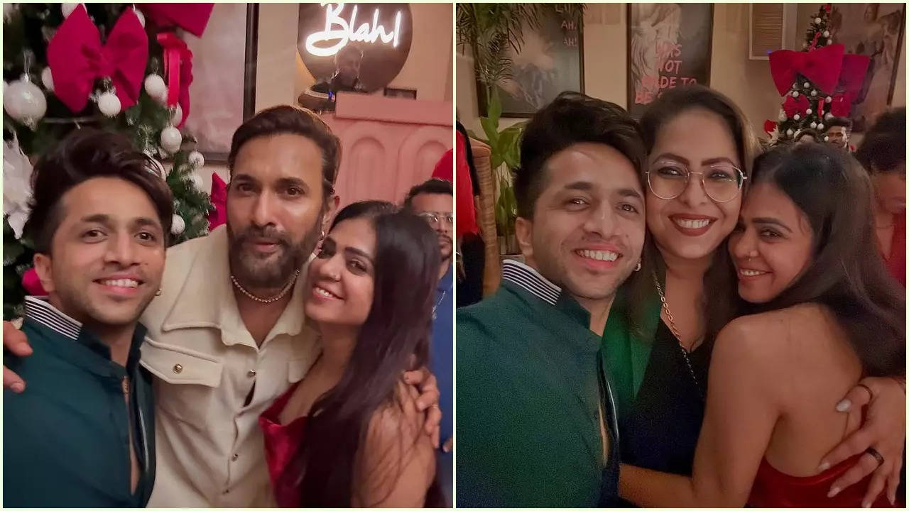 Terence Lewis Hosts Christmas Party: Geeta Kapur, Sanam Johar And Abigail Pande Attend - See Pics