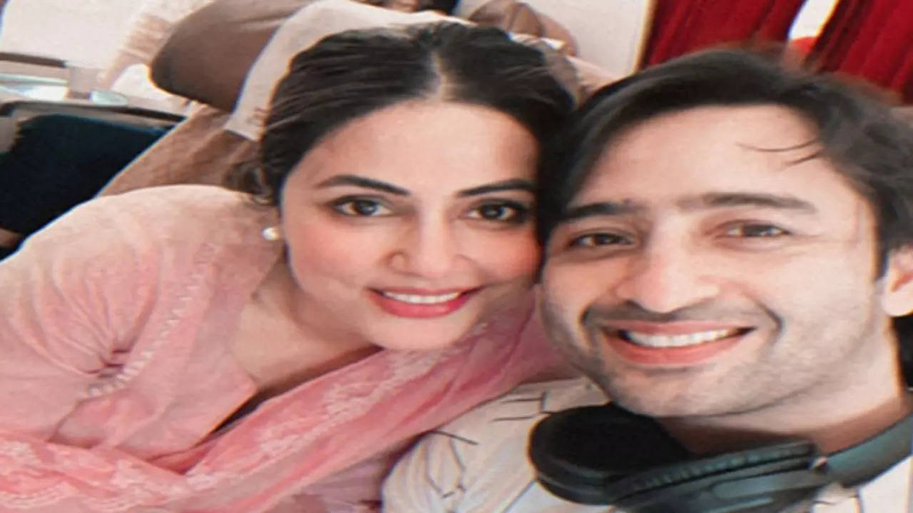 Shaheer Sheikh Praises Bestie And Breast Cancer Warrior Hina Khan: Woh Ladh Rahi Hai With A Smile - Watch