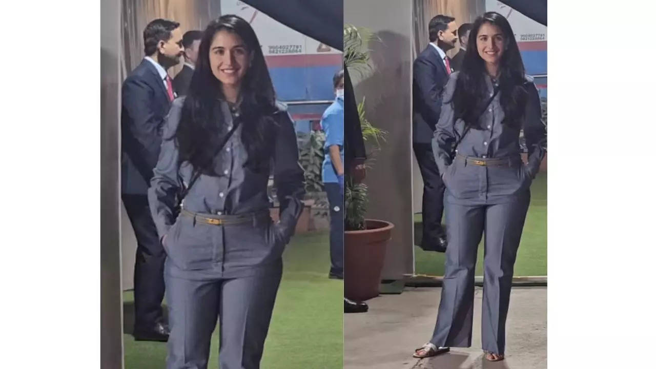 Radhika Merchant Looks Effortlessly Chic In Loro Piana ₹2.54 Lakhs Co-Ord Set