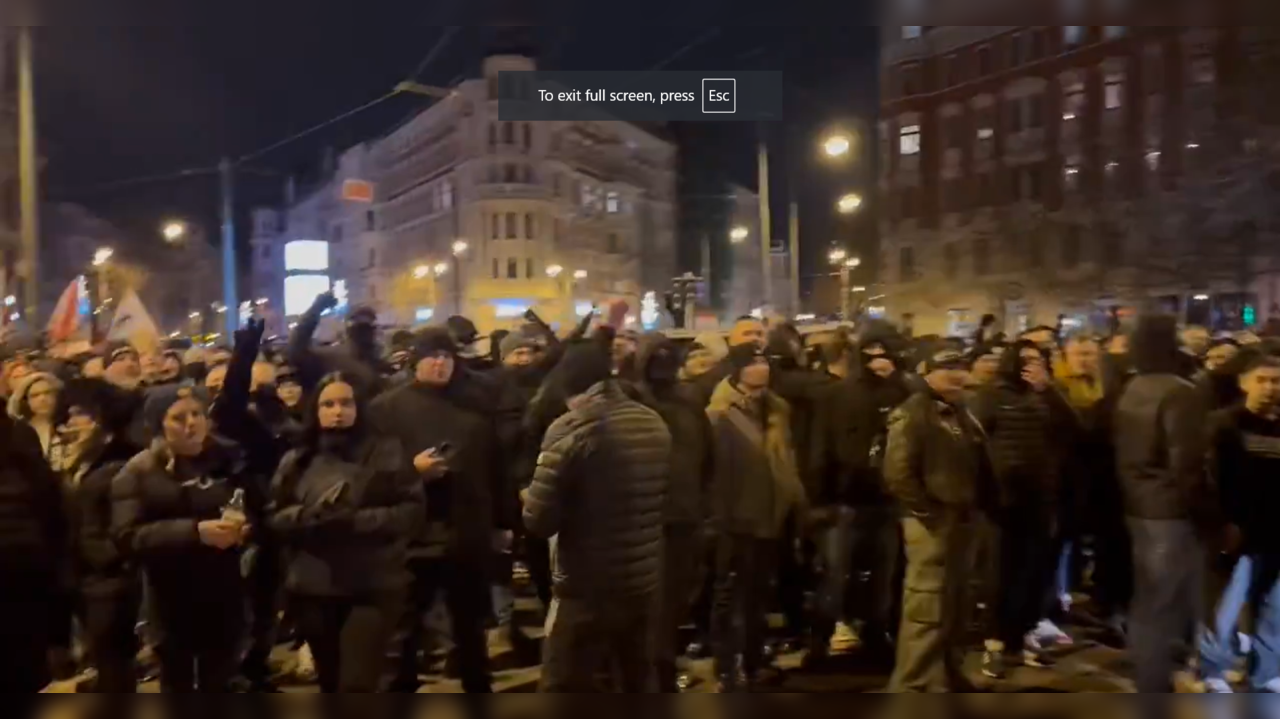 Protests in Magdeburg  (Photo Credits: X / Twitter)