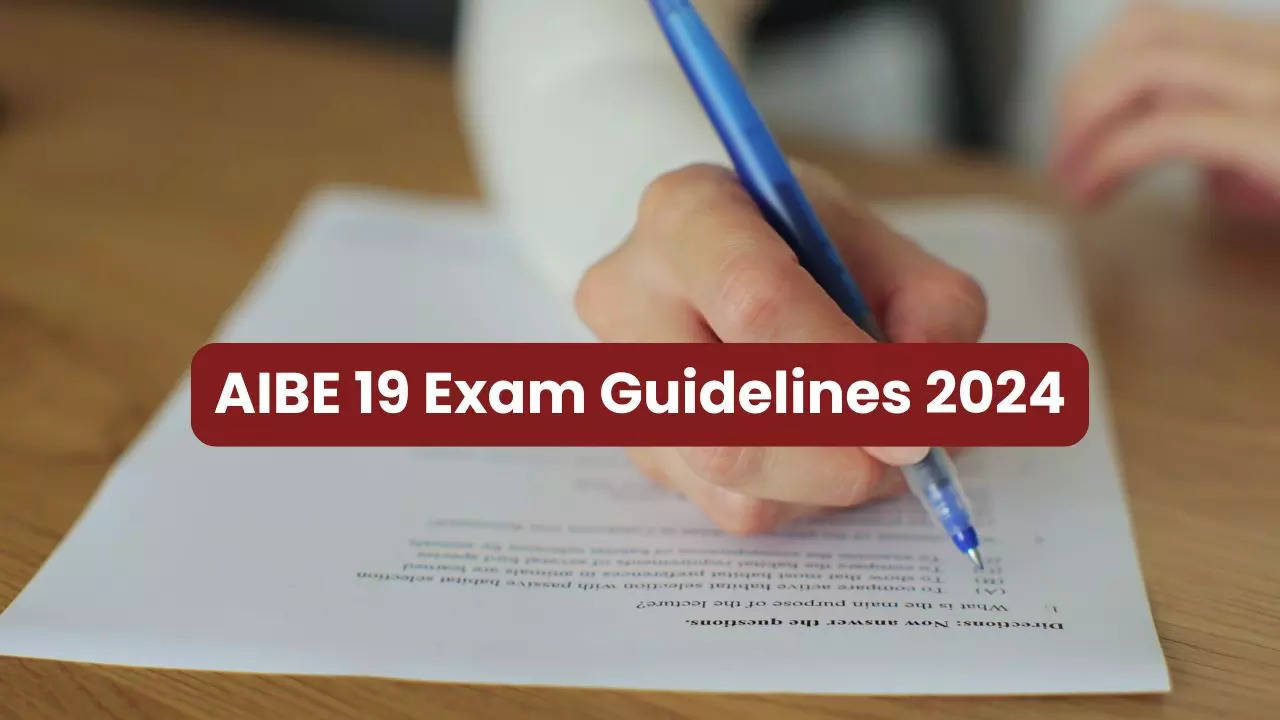 AIBE 19 Exam Guidelines 2024