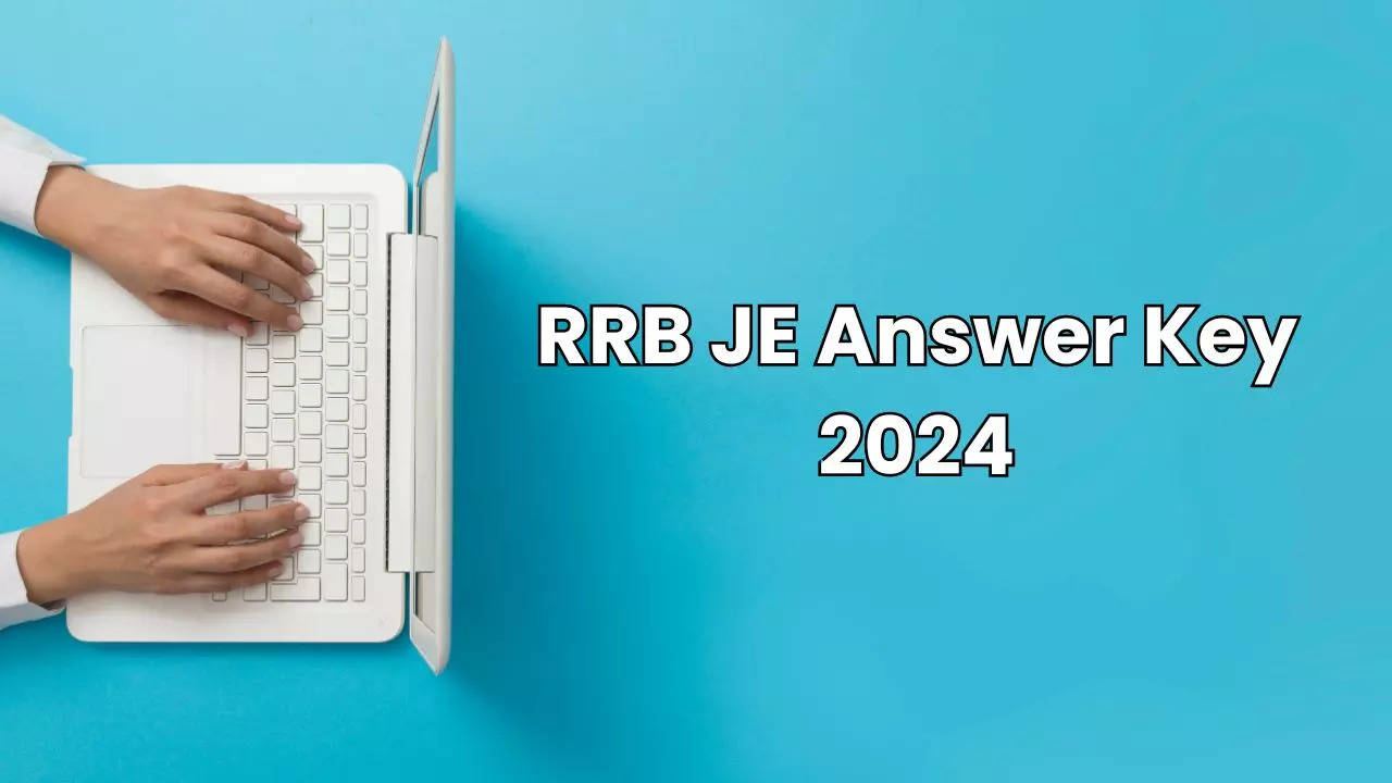 RRB JE Answer Key 2024 Soon