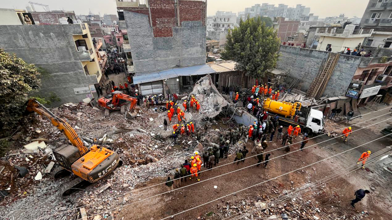 Mohali building collapse incident