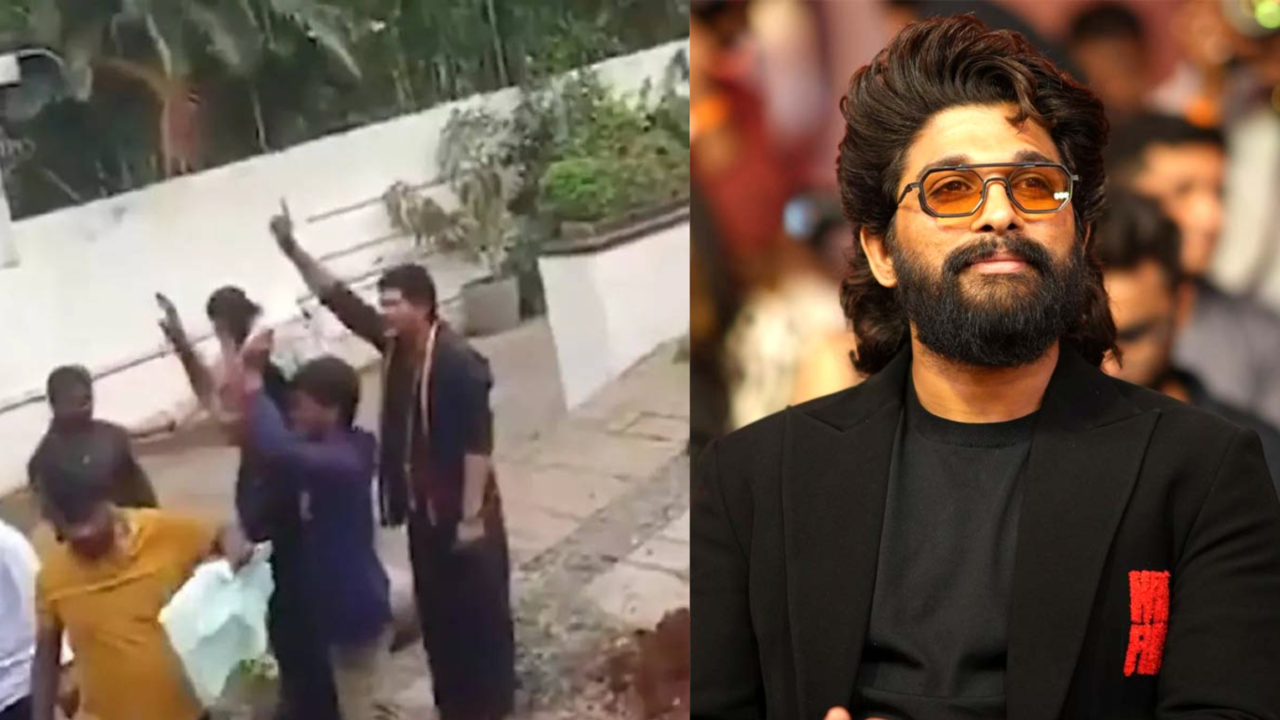 Allu Arjun's Home Pelted With Stones, Mob Demands Rs 1 Crore For Stampede Victim Revathi. Actor's Security Beefed Up