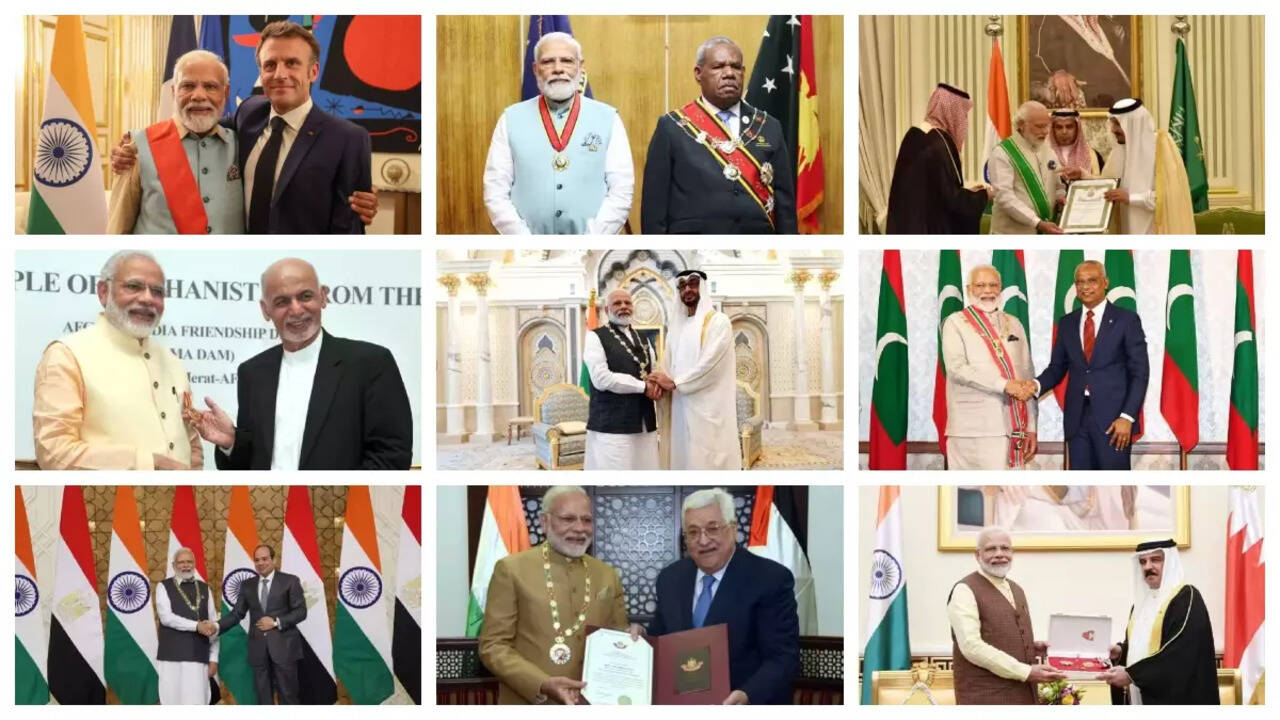 PM Modi's International Awards Make India Shine