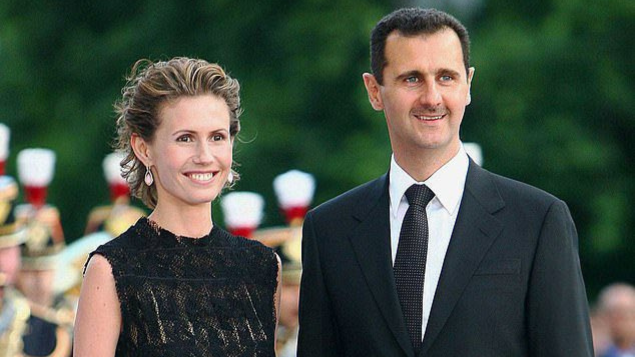 Bashar al-Assad with Asma al-Assad