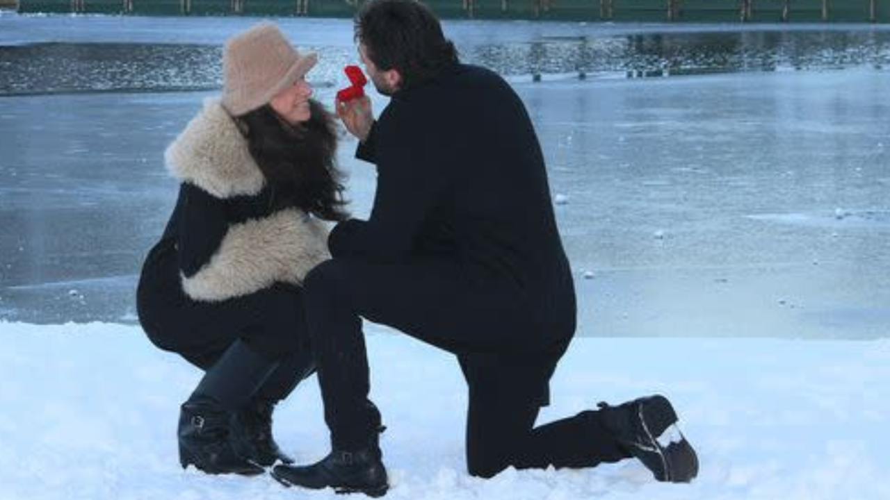 'Young & Restless' Star Conner Floyd Gets Engaged To Girlfriend Carly Frei With A Snowy Twist